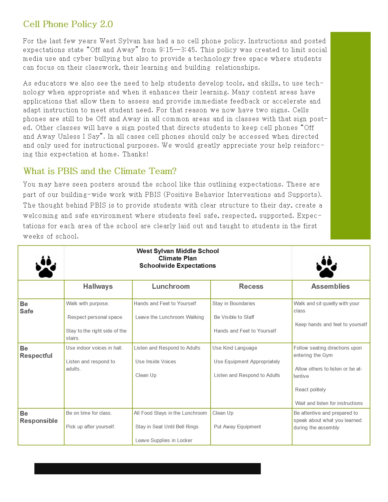 West Sylvan Middle School / Homepage