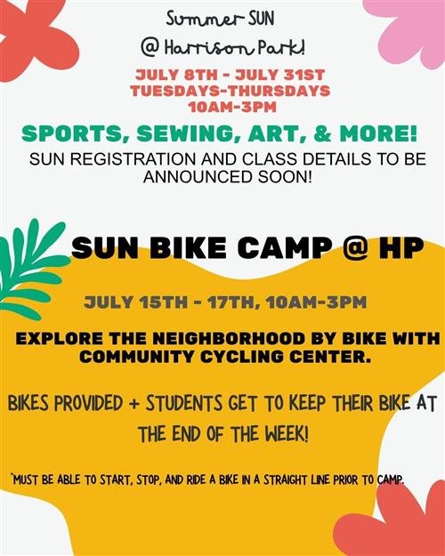 Summer resource flyer