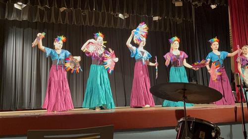 student dancers