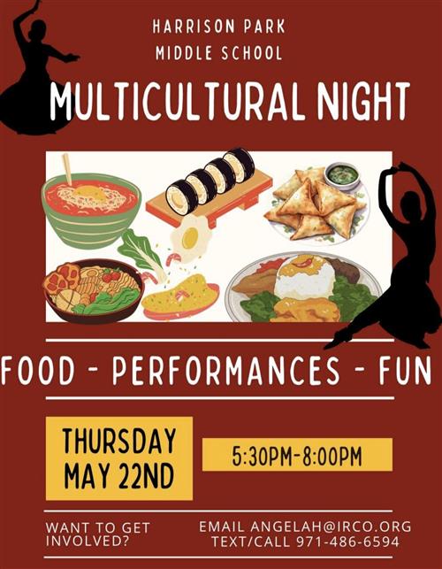 Multicultural Night Flyer