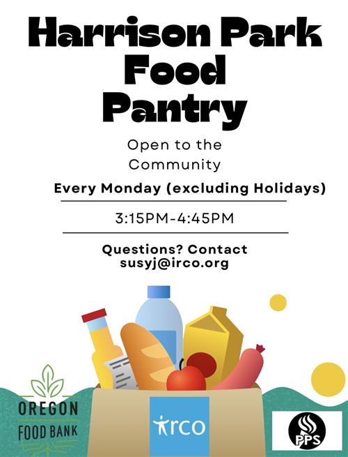 Food Pantry flyer