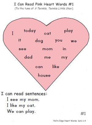 heart words 