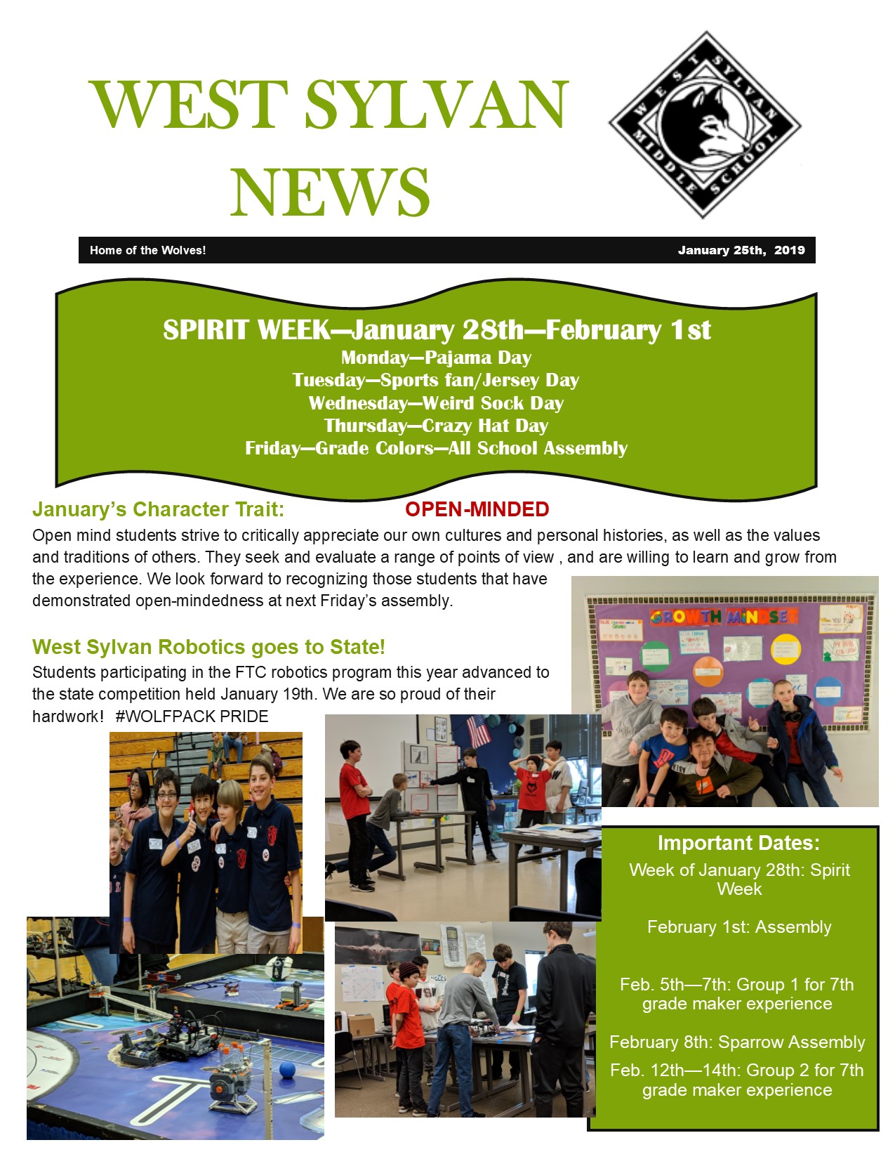West Sylvan Middle School / Homepage