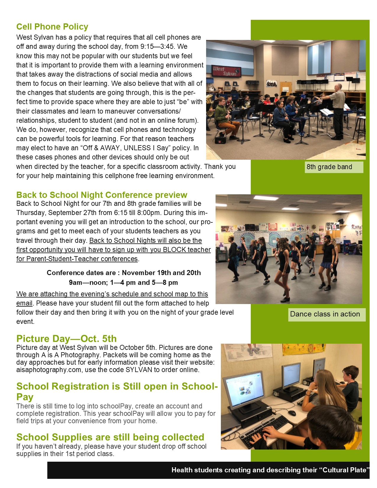 West Sylvan Middle School / Homepage