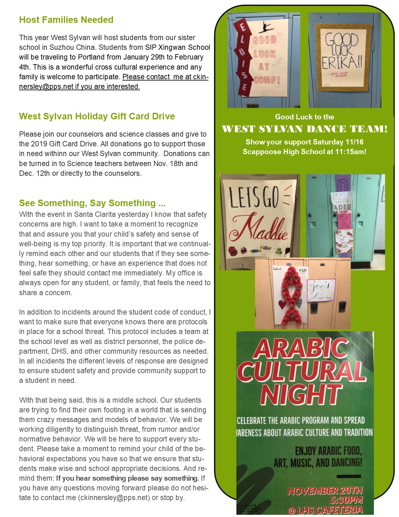 West Sylvan Middle School / Homepage