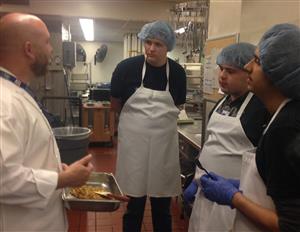 Students Learning In a Kitchen