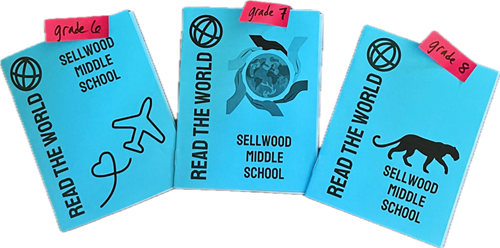 READ THE WORLD Passport covers from each grade level