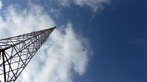 Ground View Of Drone 