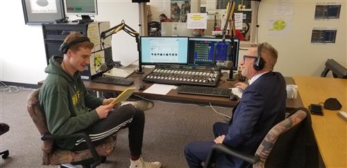 Portland City Commissioner Dan Ryan interviewed by KBPS senior Elias Bouneff