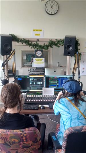  KBPS Summer Sound 2022 Students on-air for their first week of the program