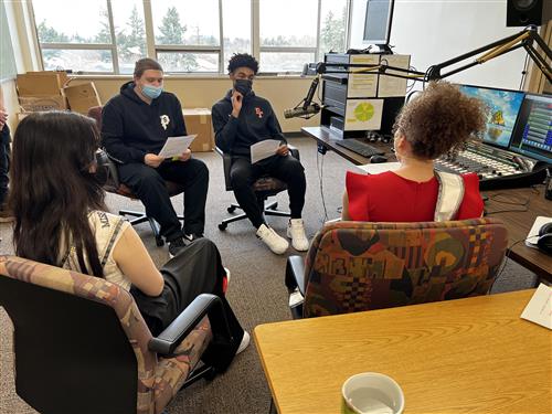 KBPS students interview Miss OR USA and Miss OR Teen USA in studio
