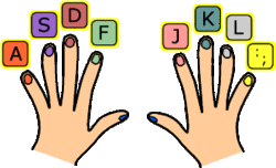 Home Keys and Hands 