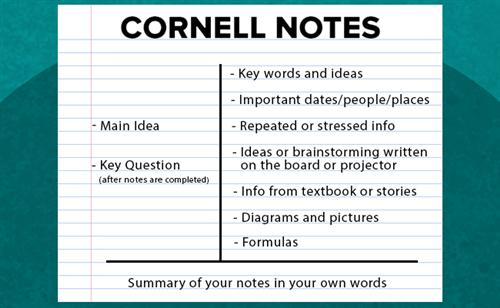 avid cornell notes tirevi fontanacountryinn com avid cornell notes