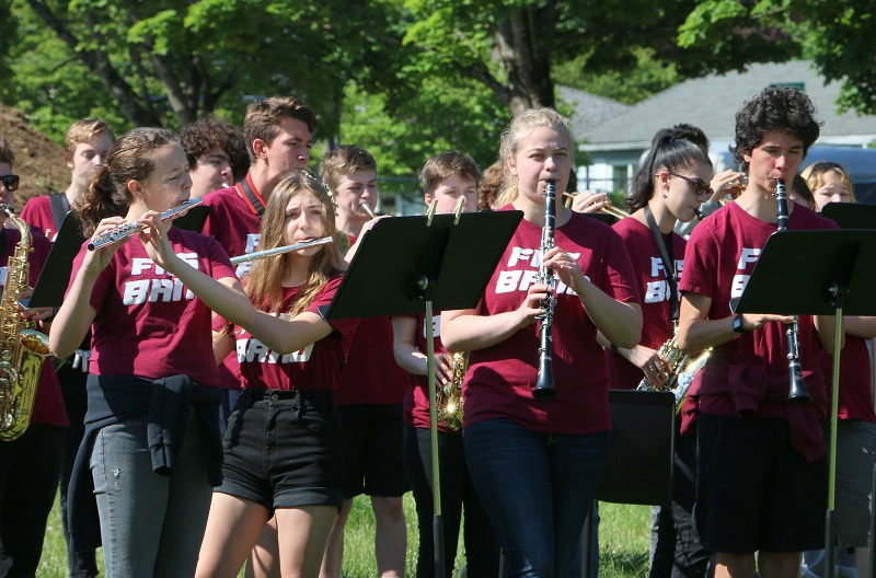 Franklin High School band