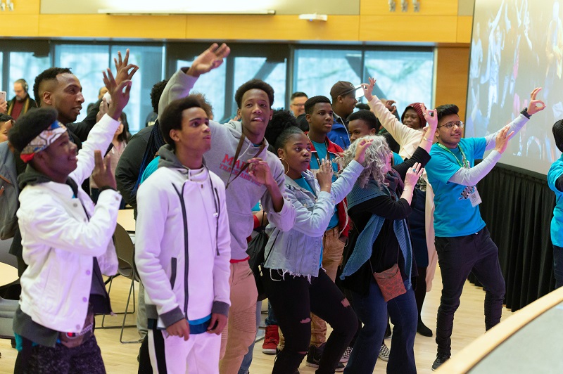 Photo from International Youth Leadership Conference at Portland State