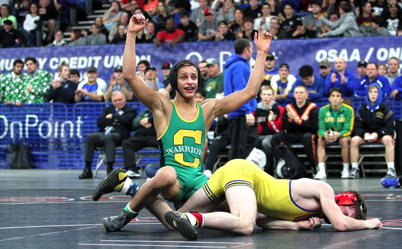 Cleveland High School wrestler Jontae Hardaway