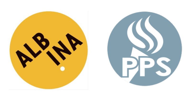 Albina Vision Trust, PPS logos