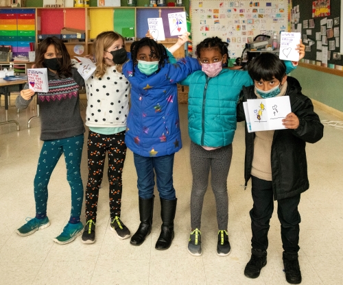 Dr. Martin Luther King Jr.  Elementary School students