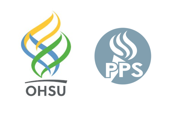 OHSU and PPS logos