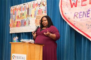 Renee Watson at Vestal Auditorium 