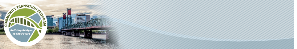 Community Transition Program Department Banner Community Transition Program Department Banner