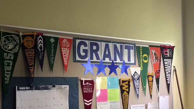  Grant High School College Acceptance Board