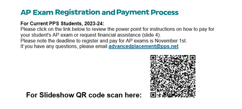 AP EXAM INFO