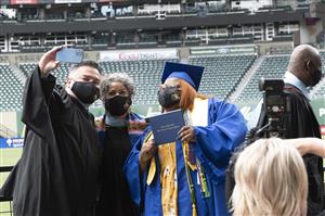 Guadalupe Guerrero at Graduation