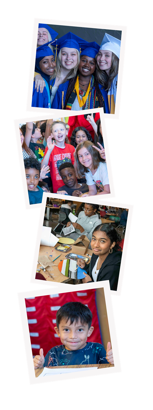 Collage of student photos
