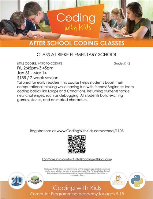 After school Coding Class