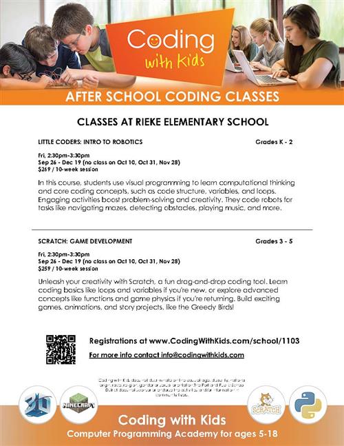 Coding Class After School