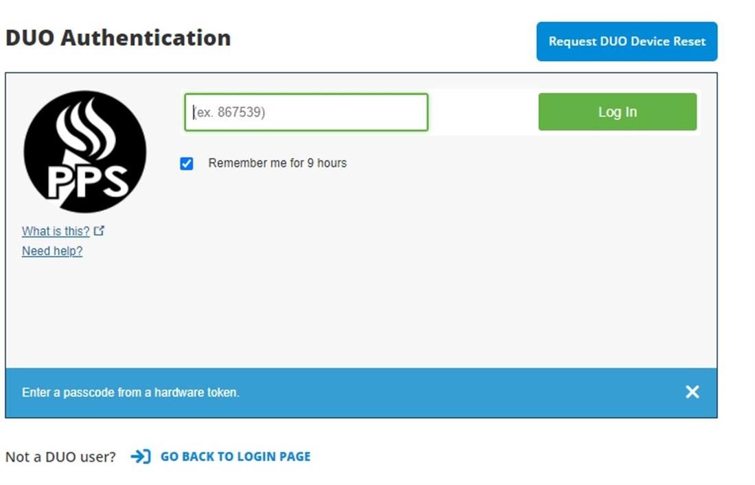 Duo Token Step 3