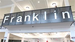 entry lobby Franklin sign 