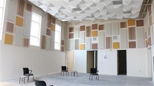 The music room is nearly complete 