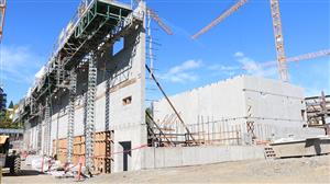 Gym wall and tilt up theater walls 