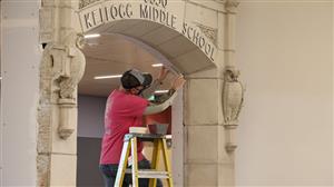 Entryway to Media center 