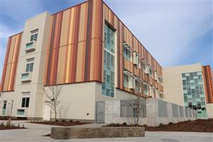 Front of new Kellogg School 