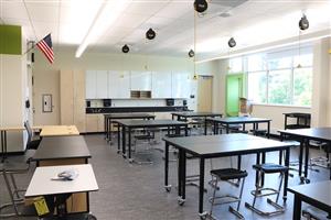 Kellogg Science classroom