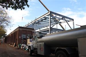 new building going up on south campus