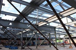 New building under construction