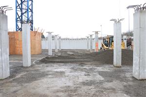 Foundation pillars for MPG foundation
