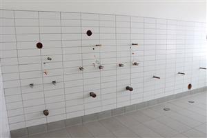 Bathroom tile work