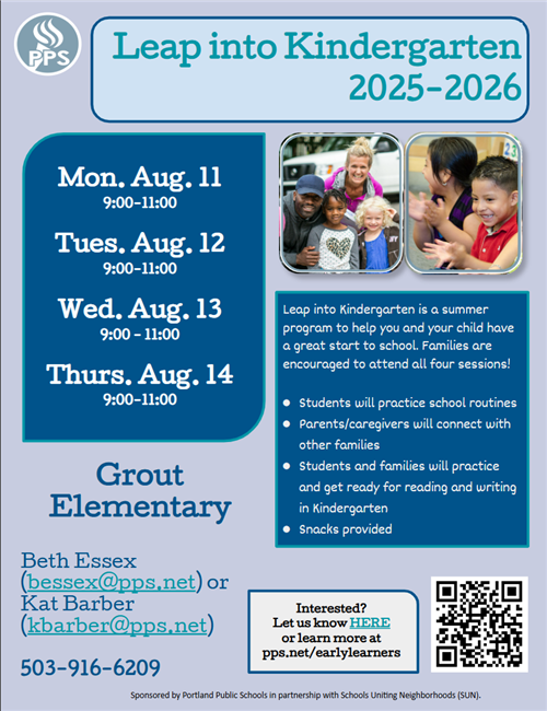 Lean into Kindergarten