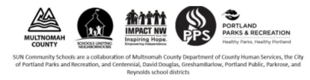Logos and Footer for Sun School