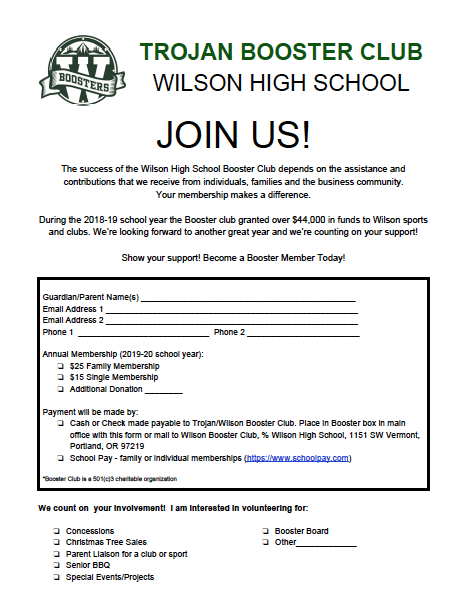 enrollment fall registration fall registration high school club application form
