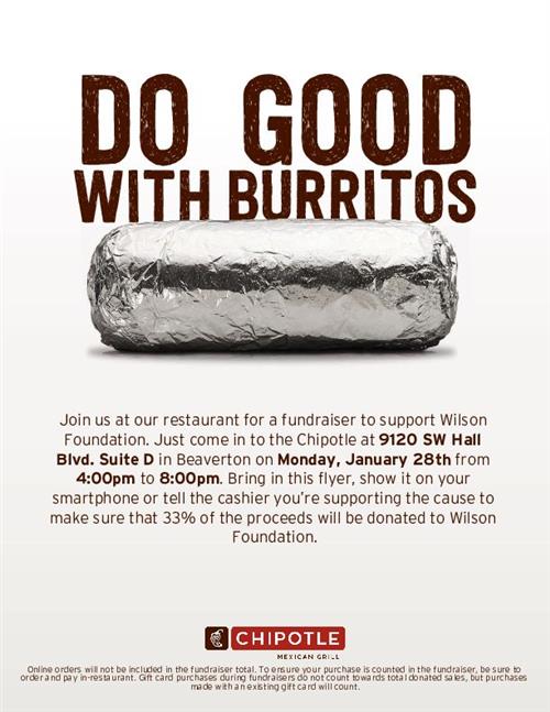 Chipotle flyer 