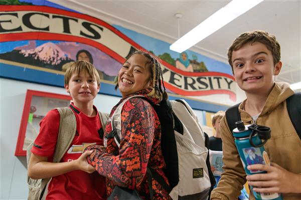 Students at Hosford Middle School