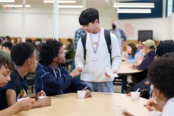 Students at Hosford Middle School